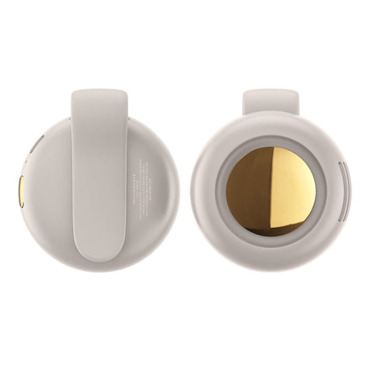 MF019 Small Whirlwind Leafless Fan Portable Clip Waist Fan(White)
