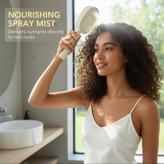 ๐Electric Spray & Massage Hair Brush