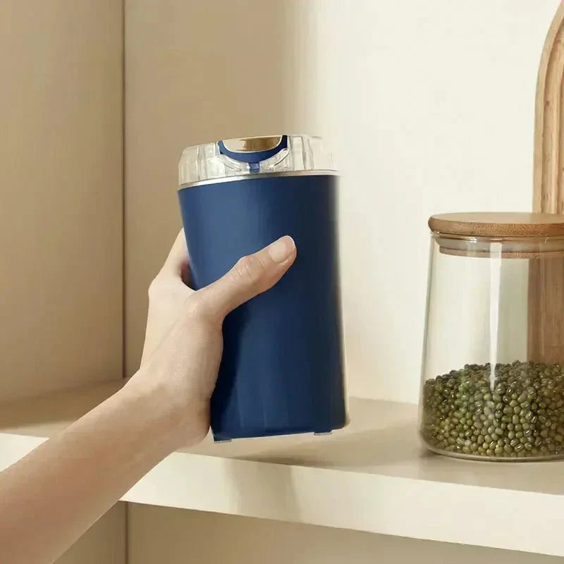 Compact Blue Electric Blade  Multifunctional  Grinder